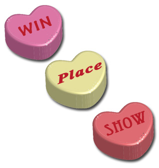 horse racing conversation hearts